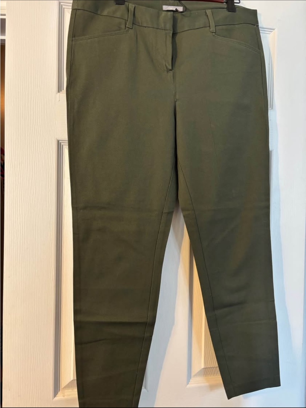 Maurices Olive Green Cropped Ankle Pants